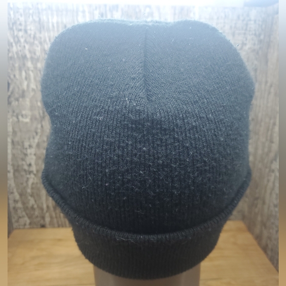 Branam Black Beanie Youth  Knit Unisex Kids Hat One Size Embroidered - Picture 4 of 6